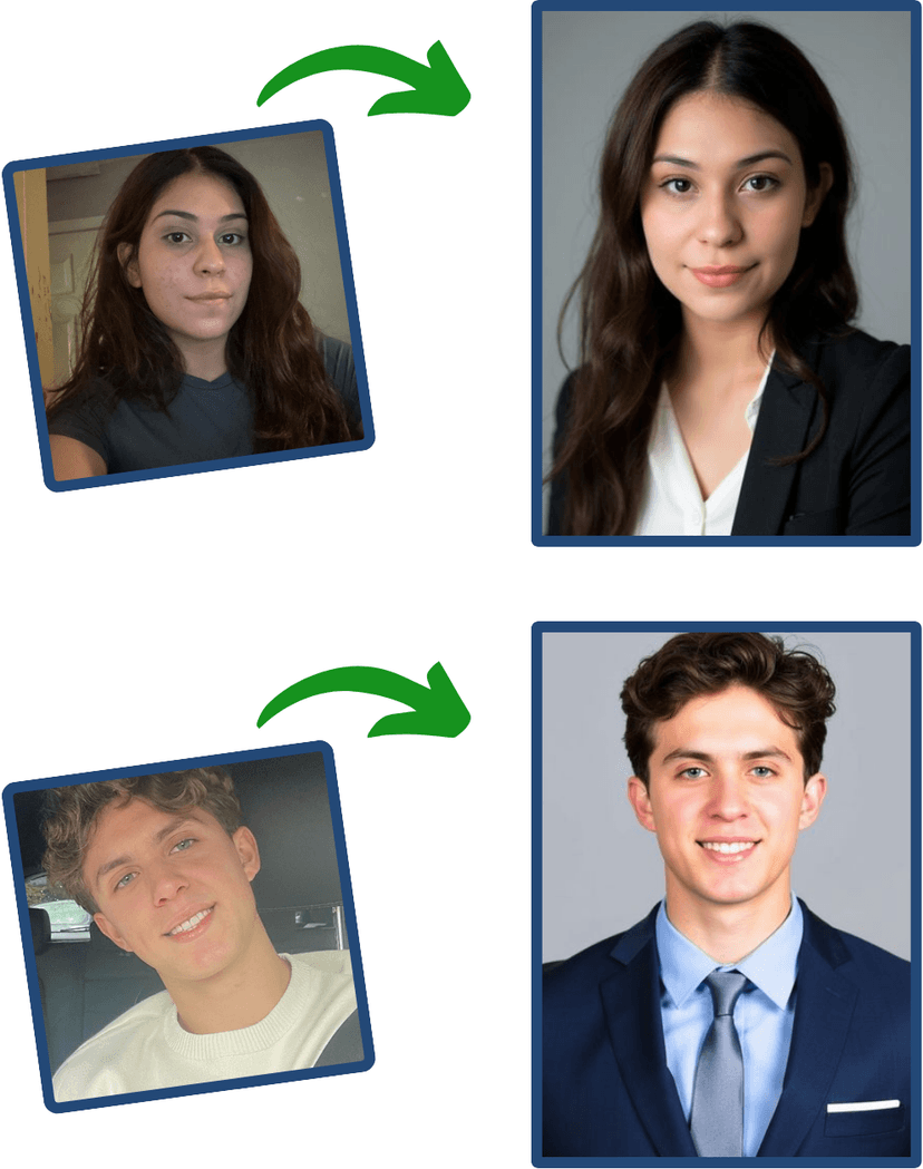 ERAS generated headshots