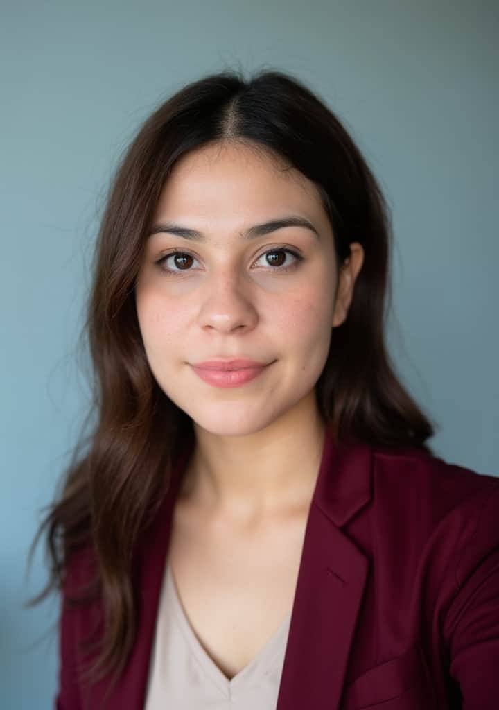AI-generated residency headshot example 8