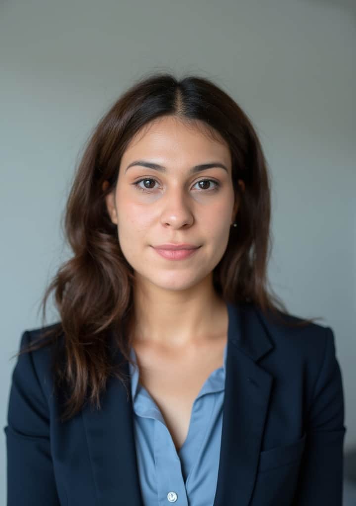 AI-generated residency headshot example 10