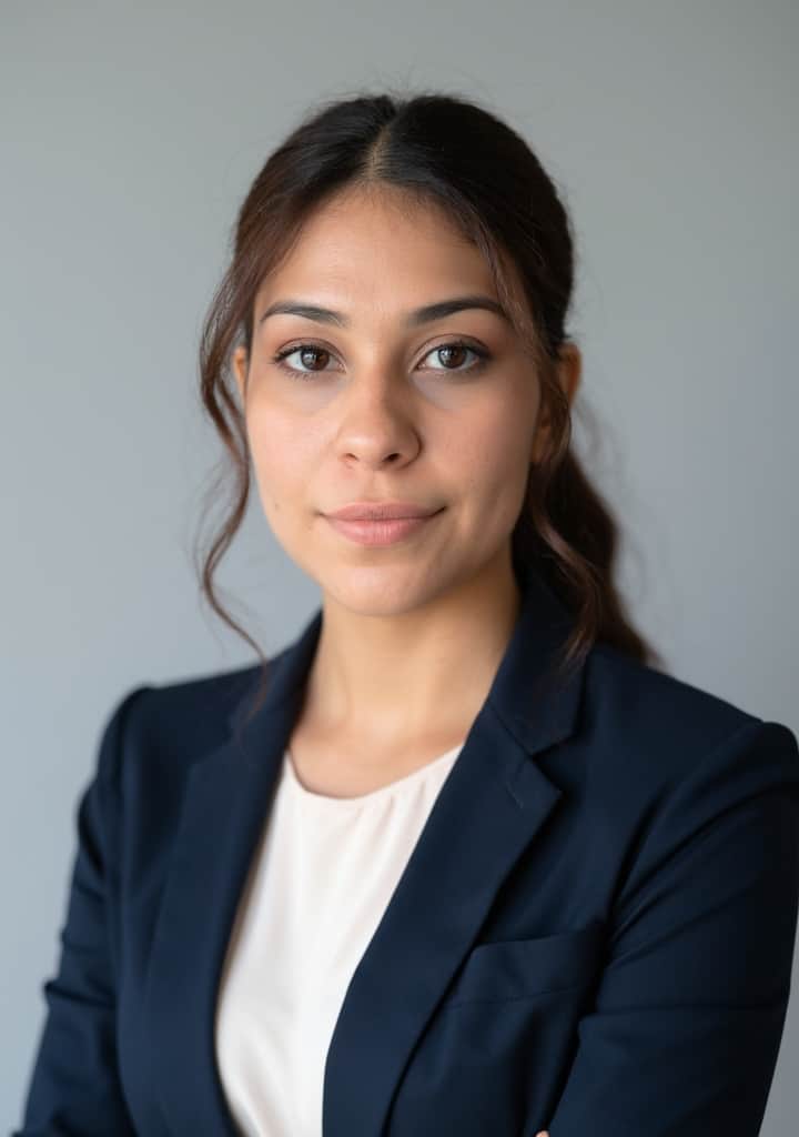 AI-generated residency headshot example 5